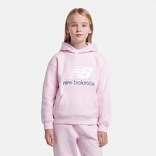 Kid's French Terry Stacked Logo Hoodie by New Balance