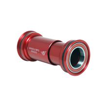 Shimano BB86/92 Angular Contact Red Bottom Bracket by Wheels Mfg in Rancho Cucamonga CA