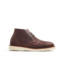 Men's Work Chukka in Dark Brown Leather 3141 by Red Wing Shoes