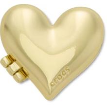 ゴールド バブル ロケット ハート by Crocs