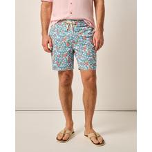 Mens The Half Elastic 7" Surf Shorts by Johnnie-O