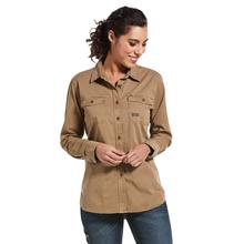 Women's Rebar Washed Twill Work Shirt by Ariat in San Ramon CA