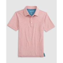 Mens Michael Jr. Striped Jersey Performance Polo by Johnnie-O