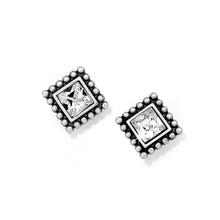 Sparkle Square Mini Post Earrings by Brighton