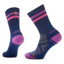 Women's Hike Light Cushion Tube Stripe Crew Socks by Smartwool