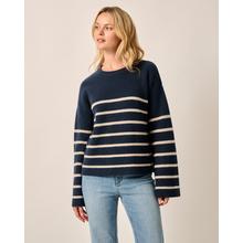 Womens Noelle Striped Sweater