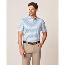 Mens Tyson Striped Jersey Performance Polo