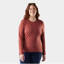 Women's Classic All-Season Merino Base Layer Long Sleeve Plus Top by Smartwool