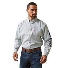 Men's FR Hoss Logo DuraStretch Work Shirt by Ariat in Raleigh NC