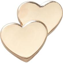 Gold Double Heart