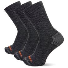 Merrell Recycled Everyday Crew Sock 3 Pack Black by Chaco