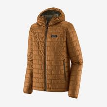 Men's Nano Puff Fitz Roy Trout Hoody by Patagonia