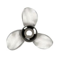 Quicksilver QS5114X Silverado 13.375" Diameter X 14" Pitch, 3-Blade Stainless Steel Propeller, Right Hand Rotation, 40 CT, 125hp by Mercury Marine