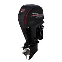 Vented Splash Cover for 2.1L 115hp Pro XS Outboard Engines, Black by Mercury Marine