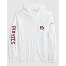 Men's East Carolina Edison 2.0 T-Shirt Hoodie by Johnnie-O in Indianapolis IN