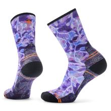 Women's Hike Light Cushion Floral Print Crew Socks by Smartwool