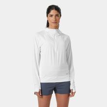 Women's Shine Solen Half-Zip Sun Hoodie by Helly Hansen in Old Bridge NJ