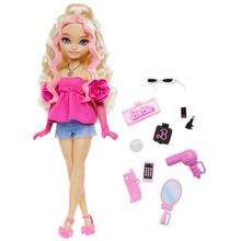 Barbie Dream Besties Barbie "Malibu" Fashion Doll With 8 Makeup & Hair Themed Accessories by Mattel