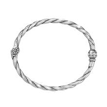 Shimmer Hinged Bangle by Brighton