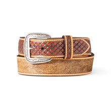 Mens Diamond Emboss Belt