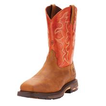 Men's WorkHog Wide Square Toe Steel Toe Work Boot by Ariat