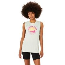 WOMEN'S  SUN IN THE SKY SLOGAN MUSCLE TEE