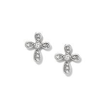 Enchanting Cross Post Earrings by Brighton in Encinitas CA