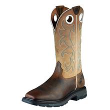 Men's WorkHog Wide Square Toe Tall Steel Toe Work Boot by Ariat