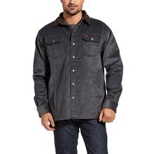 Men's FR DuraStretch Sherpa-lined Corduroy Shirt Jacket