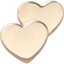 Gold Double Heart by Crocs