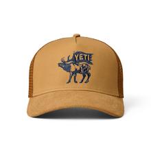 Elk Flag Mid Pro Corduroy Trucker Hat - Light Brown by YETI