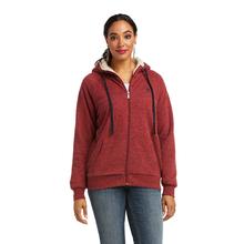 Women's REAL Sherpa Full Zip Hoodie