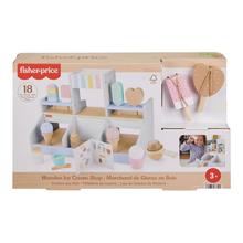 Fisher-Price Wooden Ice Cream Shop Set by Mattel