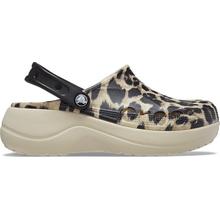 Baya Platform Animal Print Clog by Crocs