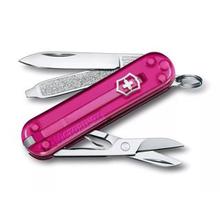 Classic SD Transparent Victorinox pocket knife (Pink, 2 in)