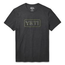 Camo Logo Badge Short Sleeve T-Shirt - Heather Charcoal - XL by YETI