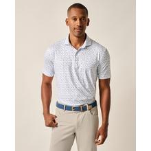 Mens Featherweight Performance Polo - Tini Print by Johnnie-O