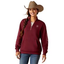 Women's Logo 1/2 Zip Sweatshirt by Ariat