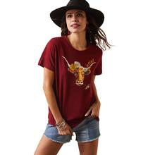 Women's REAL Daisy Steer Tee by Ariat