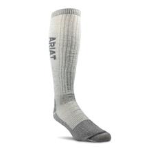 Midweight Merino Wool Blend Over The Calf Steel Toe Work Sock