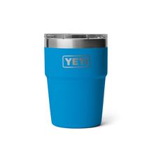 Rambler 16 oz Stackable Cup - Big Wave Blue