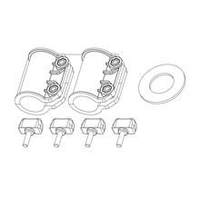 Humminbird MHX MLC - MEGA Live ICE Multi-Piece Pole Replacement Clamps by Humminbird