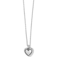 Pretty Tough Bold Heart Petite Necklace by Brighton in Honor MI