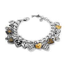 One Heart Charm Bracelet by Brighton in Gray Hawk KY