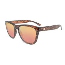 Pink Ink Premiums Polarized Sunglasses  | Fun, Cool, Colorful Sunglasses | Fishing, Outdoor, Running Sunglasses by Knockaround