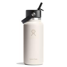 32 oz Wide Mouth with Flex Straw Cap - Ivory by Hydro Flask in Harrisonburg VA