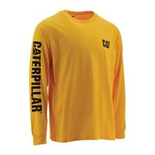 Men's Trademark Banner Long Sleeve Tee Yellow