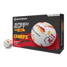 Kansas City Chiefs SpeedSoft Ink Golf Balls by TaylorMade in Appleton WI