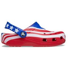 Kid's Classic American Flag Clog by Crocs in Durham NC