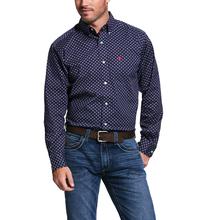 Men's Venton Print Str Fitted Shirt